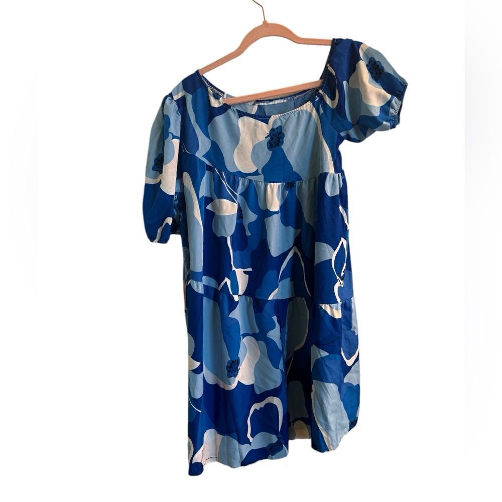SHEIN Floral Print Asymmetrical Dress - Picture 3 of 4